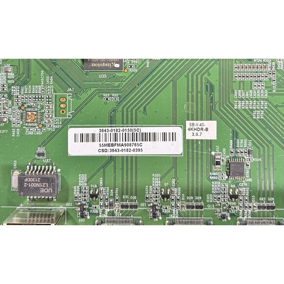 SunBrite SB-V-43-4KHDR Replacement Main Board Tested - Picture 4 of 12